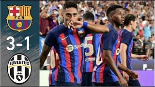 Barcelona vs Juventus | 3-1 | All Goals and Football Highlights Today Full Match