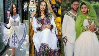 Modern #new culture #habesha new style #ethiopian design kemis