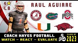 4⭐ LB | Raul Aguirre Highlights | He can play every LB position. #WRE