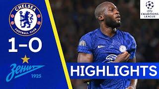 Chelsea 1-0 Zenit St Petersburg | Lukaku Hits Winner For The Blues | Champions League