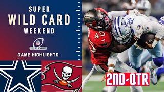 Dallas Cowboys vs. Tampa Bay Buccaneers Highlights 2nd-Qtr HD | NFL WILD CARD | January 16, 2023