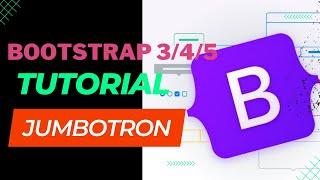 Jumbotron | Bootstrap Tutorial |  Bootstrap 3 4 and Bootstrap 5