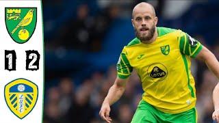 norwich city 1-2 leeds united highlights 31 October 2021