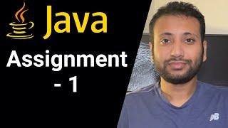 Java Bangla Tutorials 5 : Assignment 1 | create class & print data