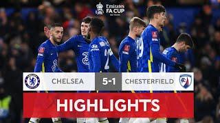 Lukaku on Target to Send The Blues Through! | Chelsea 5-1 Chesterfield | Emirates FA Cup 2021-22