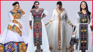 [አዳዲስ አልባሳት] Fashion2023#Ethiopian traditionalClothes #shifone design2023#Habeshan #fashion#አዳዲስ ሽፎን