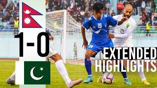 HIGHLIGHTS: Nepal 1-0 Pakistan | International Friendly 2022