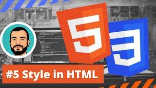 HTML Style Attribute Tutorial #5 | How to add styles for a Webpage in HTML - HTML Tutorial