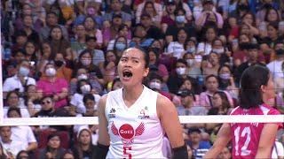 Petro Gazz-Creamline set 1 finish | 2023 PVL All-Filipino Conference