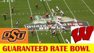 (First half) Wisconsin vs Oklahoma State Football Game Highlights, 2022 Guaranteed Rate Bowl