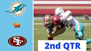 Miami Dolphins vs. San Francisco 49ers Full Highlights 2nd QTR | NFL Week 13, 2022