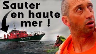 Sauter en Mer D’un Navire en Navigation Avec les Sauveteurs en mer (Vedette SNSM)