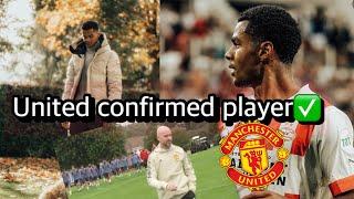 Man United manager confirmed will sign a new sticker to straighten the squad