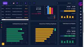 Project Management Dashboard Bootstrap 5 Admin Template with Dark RTL Theme