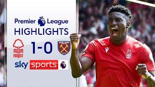 Awoniyi's debut goal earns Forest historic win! | Nottingham Forest 1-0 West Ham | EPL Highlights