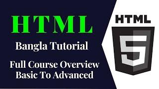 Html5 Structure Web Design And Development Full Course Tutorial In Bangla 2022 Enlight Coding