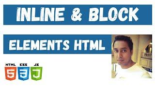 HTML Inline and block elements  || Web Development Tutorial