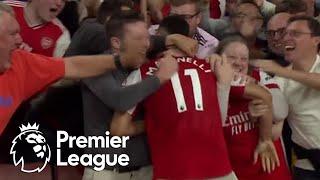 Gabriel Martinelli gets Arsenal back in front of Aston Villa | Premier League | NBC Sports