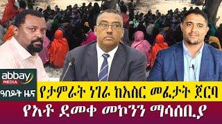 የታምራት ነገራ ከእስር መፈታት ጀርባ - የአቶ ደመቀ መኮንን ማሳሰቢያ - April 5, 2022 | ዓባይ ሚዲያ ዜና | Ethiopia News