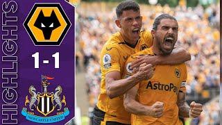 Wolves vs Newcastle 1-1 Highlights | Premier League 2022/23