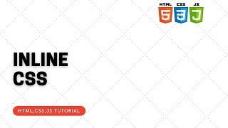 Inline CSS | Inline css in html | Inline css tutorial | Css inline block | Web Development Tutorial