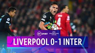 Liverpool v Inter (0-1) | Martinez scores stunner in 10-man win | Champions League Highlights