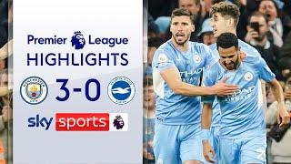 Mahrez, Foden & Silva fire Man City back on top ???? | Manchester City 3-0 Brighton | EPL Highlights