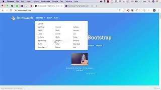 129 Changing the bootstrap theme