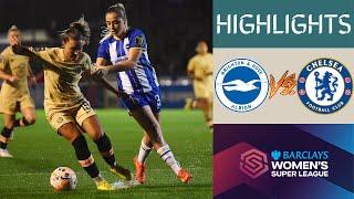 Brighton vs Chelsea FA Women's Super League Highlights | Match Day 5