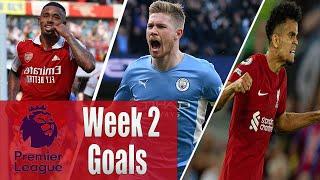 All Goals Second Week Premier League 2022 2023