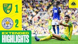 EXTENDED HIGHLIGHTS | Norwich City 1-2 Leicester City