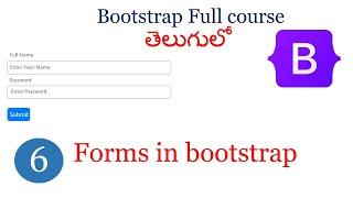 Bootstrap forms | From In Bootstrap | Bootstrap form classes | Bootstrap  tutorials | HTML Forms