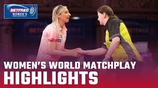 THE INAUGURAL CHAMP! | QF, SF & Final Highlights | 2022 Betfred Women's World Matchplay