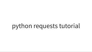 Python Requests Module Tutorial in Bangla