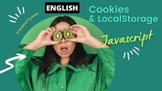 Cookies And LocalStorage In Javascript In English | HTML CSS Javascript Tutorial |