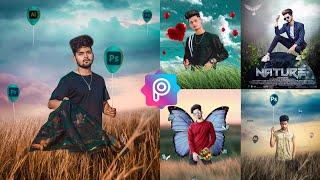 PicsArt Tutorial Hindi | Viral Balloon Effect PicsArt Tutorial | Latest Balloon Concept | RTWORLD