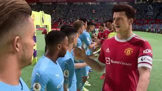 Manchester City vs Manchester United - Premier League - 6th March 2022 | fifa 22 Gameplay