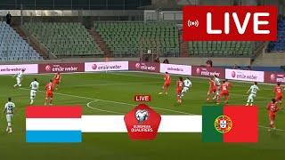 Luxembourg vs Portugal LIVE | UEFA Euro Qualifiers 2024 | Match LIVE Today!