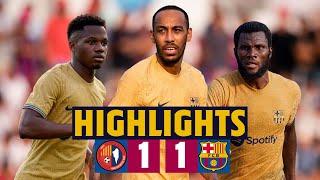 UE OLOT 1-1 BARÇA I AUBAMEYANG SUPERGOAL I HIGHLIGHTS PRESEASON 2022/23 ????????