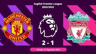 Highlights : Manchester United vs Liverpool 2-1 || English Premier League 2022/2023