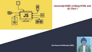 JS DOM Streak 1 | How to link Javascript with HTML | Accessing External Javascript file