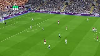 Tottenham Hotspur vs Aston Villa - Premier League | Efootball Realistics Mods Gamplay Ever