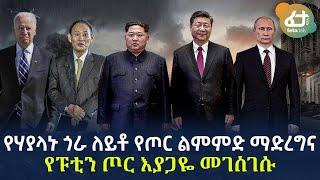 Ethiopia - የሃያላኑ ጎራ ለይቶ የጦር ልምምድ ማድረግና የፑቲን ጦር እያጋዬ መገስገሱ!