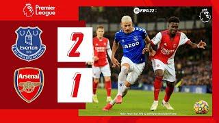 Everton vs Arsenal 2-1 | All Goals & Highlights | Premier League 2021/22 | Matchday 15