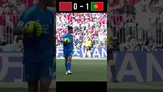 Morocco vs Portugal 2018 FIFA World Cup Group Stage Highlights #shorts#football#youtube