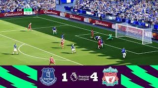 Everton vs Liverpool 1-4 | Premier League 2021/22 | Match Highlights