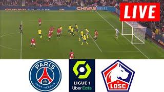 ????LIVE : Paris Saint Germain vs Lille | Ligue 1 | Live Football Match | Pes 21 Gameplay