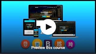 Build a new and modern looking Responsive website with Html 5 Css 3 Bootstrap and JavaScript