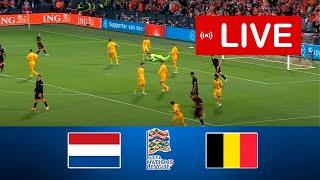 ????Netherlands vs Belgium LIVE | UEFA Nations League 22/23 | Match LIVE Now Today