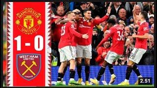 Man United vs West Ham 1 0 Extended highlights All Goals 2022 HD